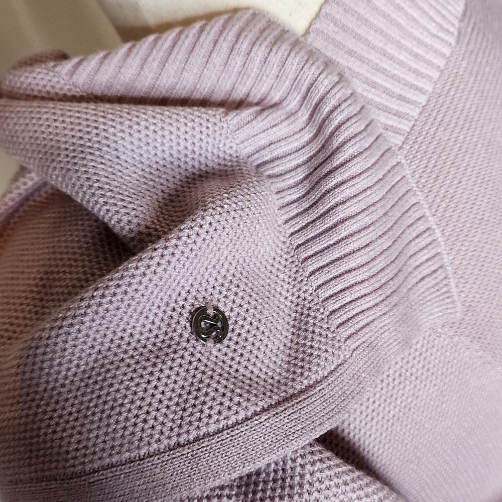 Lululemon Lilac Pink Forward Flow Sweater Poncho One Size - Picture 6 of 16